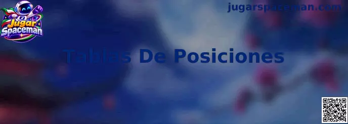 Tablas De Posiciones de Jugar Spaceman