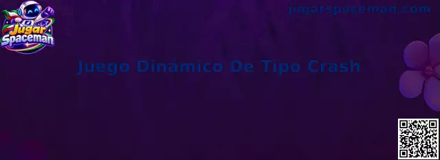Representación del Juego Dinámico De Tipo Crash de Spaceman con multiplicador durante el vuelo