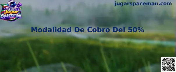 Interfaz de Jugar Spaceman destacando el botón de Modalidad De Cobro Del 50%