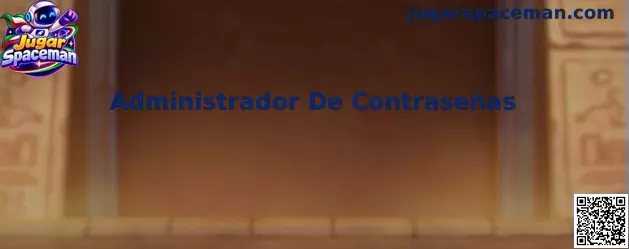 Administrador De Contraseñas para Jugar Spaceman