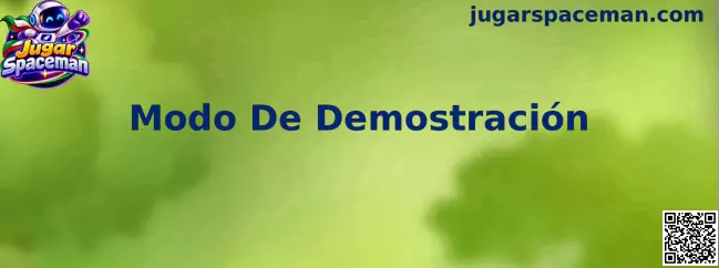 Interfaz ilustrativa del Modo De Demostración de Spaceman