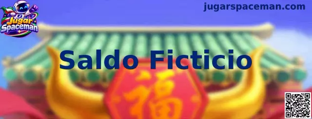 Referencia visual del Saldo Ficticio al Jugar Spaceman en modalidad de demostración
